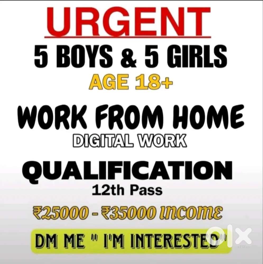 ONLINE WORK FROM HOME