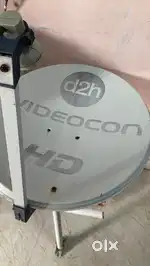 Dish antenna with stand in good condition