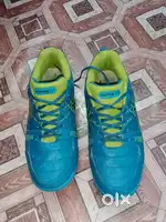 VECTOR X BLASTER-2020 Cricket Shoes for Men (Blue,Green) Size - 8&9