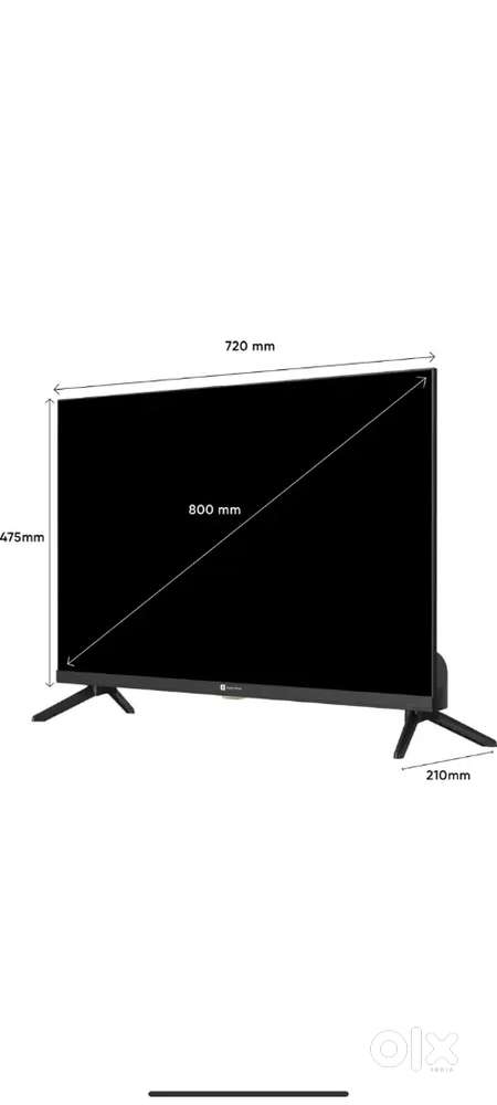 Tv used  just 1month