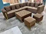 Brand New quality L shape sofa set available in starf premium furnitur