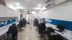 Sarabhai 8ws 2 cabin office for rent with lift parking watchman