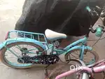 1 year old only sky blue clr wali bysikel ka rate hai new mene 7500 ka