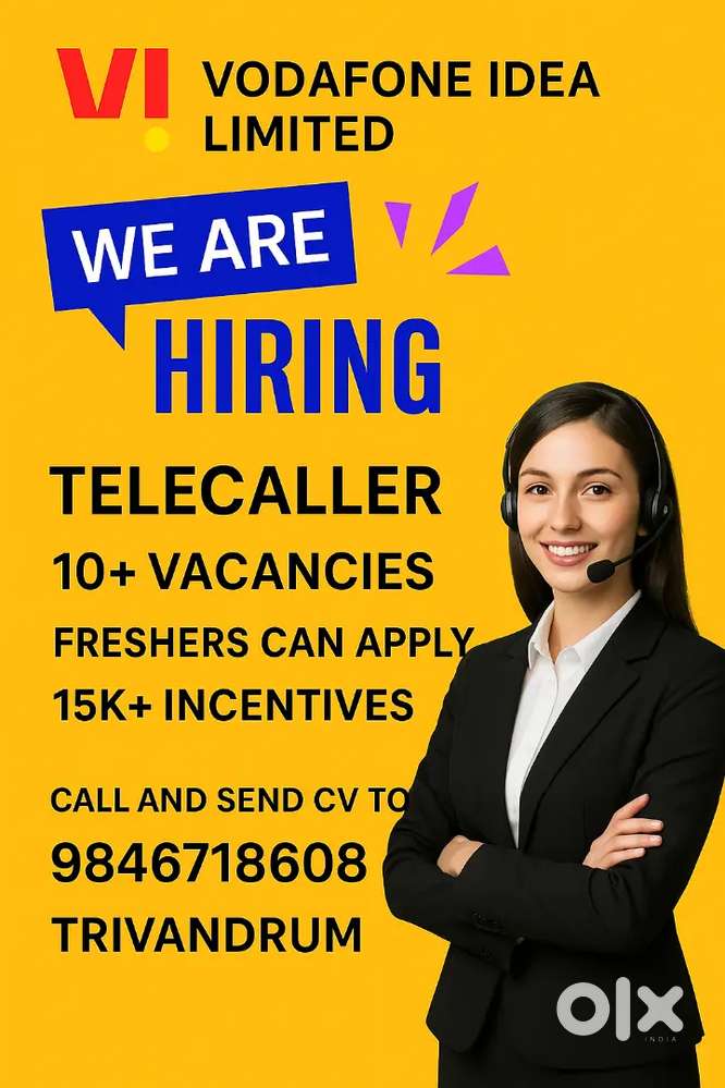 Immediate Hiring – Telecaller Roles at Vodafone Idea Ltd!