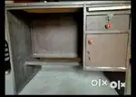 Study Table, Pressing stand, mirror, kitchen chimney with pipe.