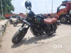 Yezdi roadster green colour less used bikes