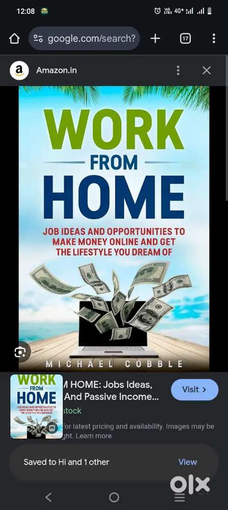 Work from home with Smart phone use