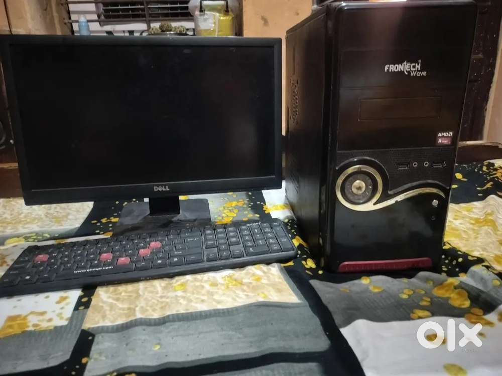 Computer dell monitor or frontech cpu