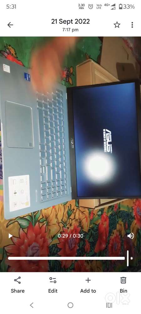 Asusvivobook15 i3 /16gb/256gb sdd/1tb hdd