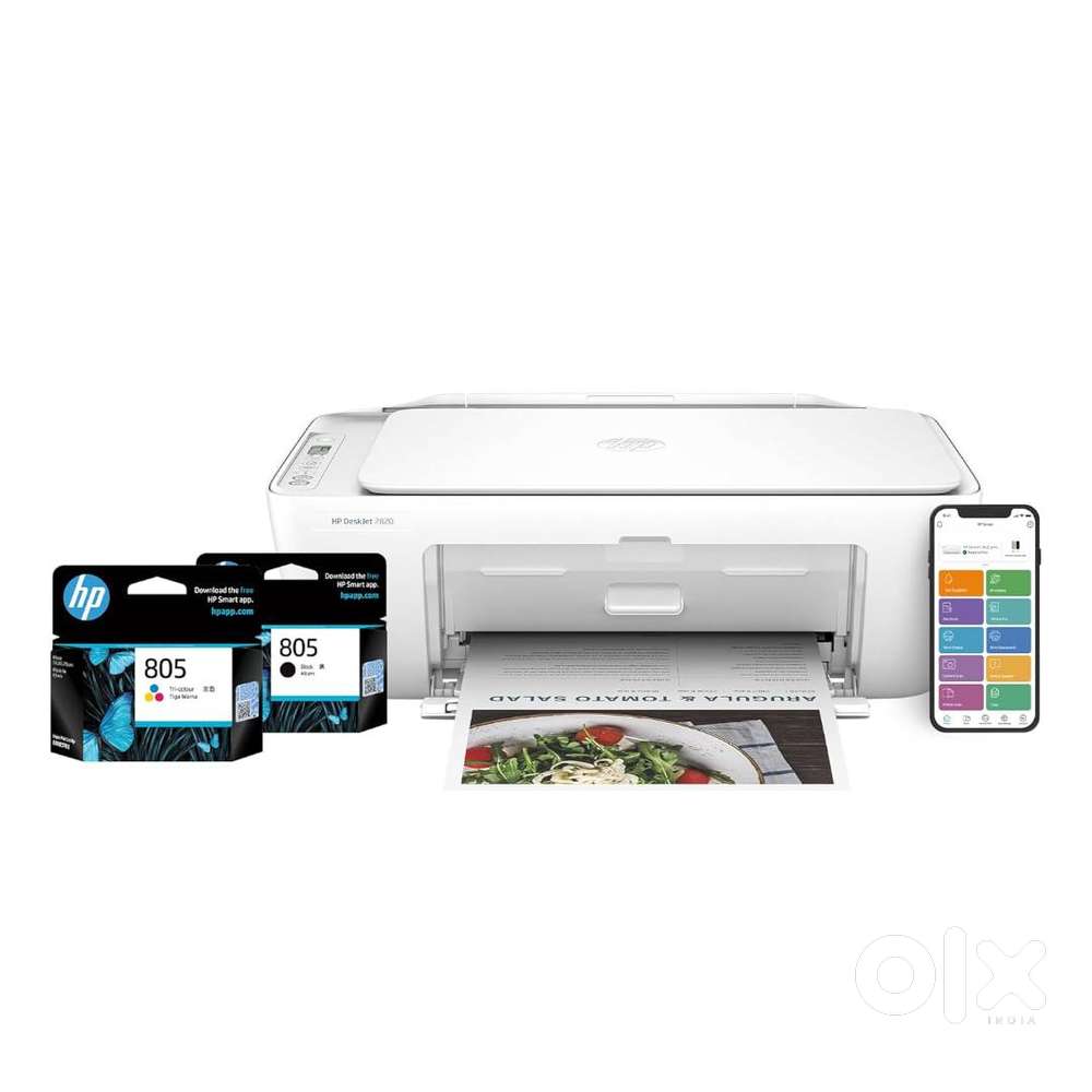 HP Deskjet 2820 WiFi Colour Printer - Print/Scan/Copy Ideal for Home,