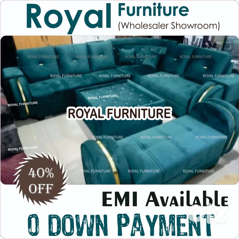 Sofa L Type Sofa Set Wholesale Prices Zero Down Payment EMI kF