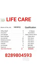 Life care job
