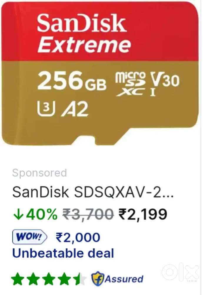 Sd card 256gb