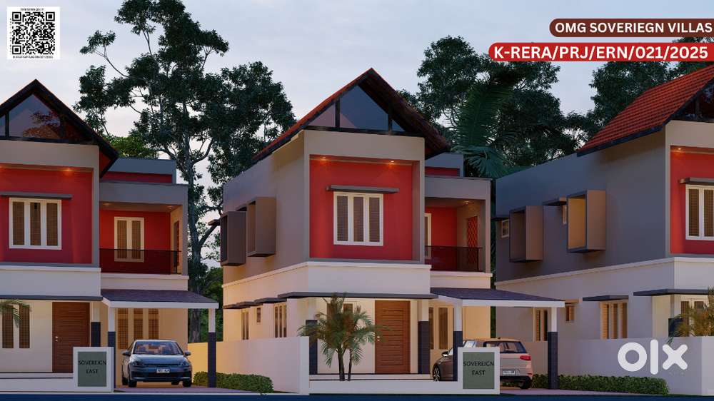1 LAKH  VILLAS IN ANGAMALY TOWN