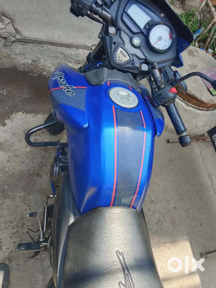 Apache 160 blue colour