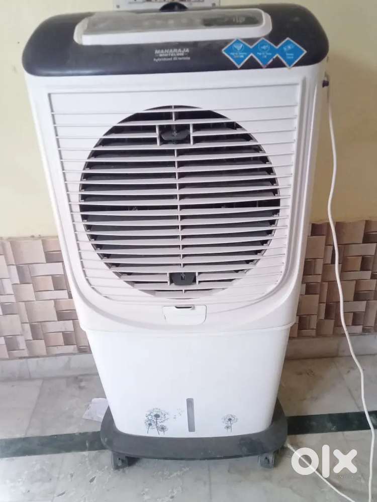 New maharaja hybrid 65 liter cooler with remote urgent sale hai