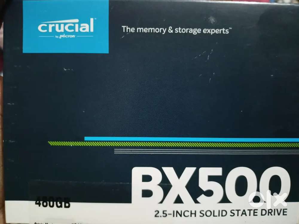 Crucial bx500 , 480GB ssd