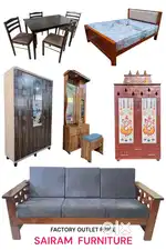SAIRAM FURNITURE new furniture own manufacturer selling factory outlet
