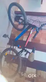Hercules cycle  colour blue and red  inch 1 year old good condition @@