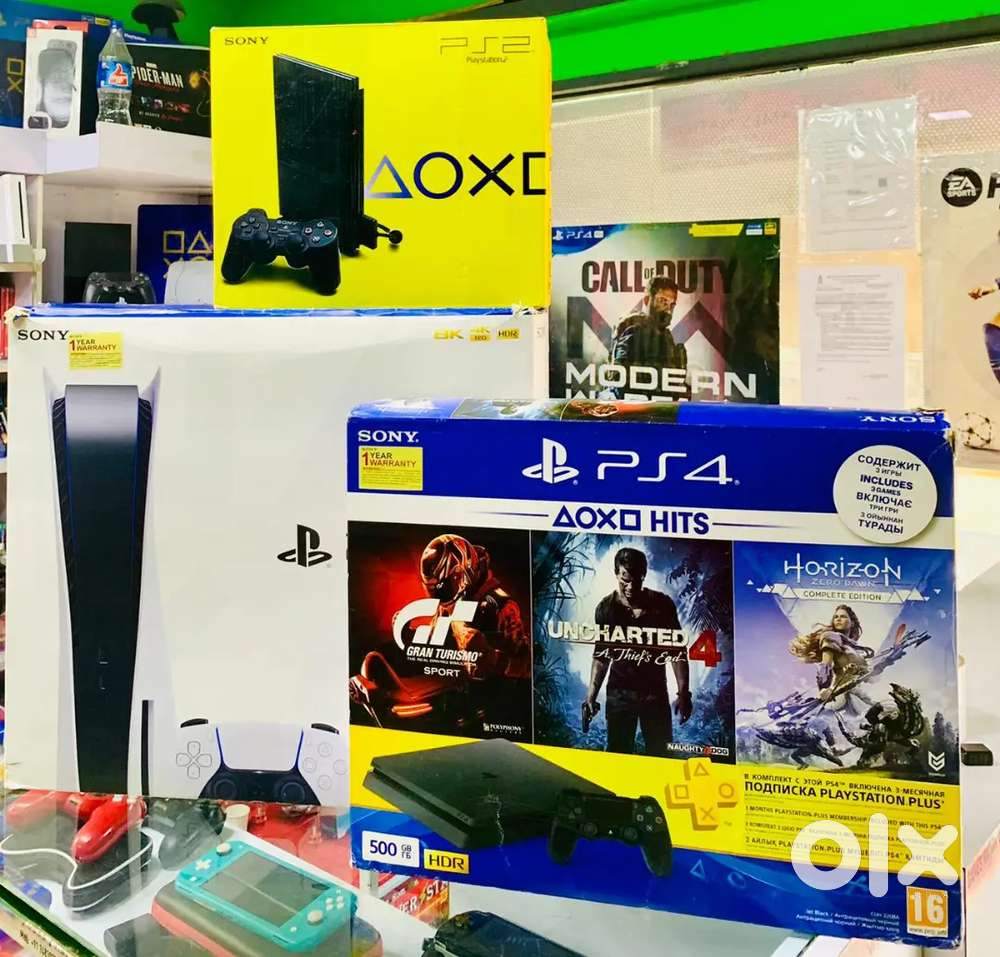 Slim PlayStation 4 console unrepaired with warranty