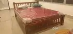 Queen cot with matress family cot with matress