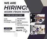 Work From Home | Part-Time & Full-Time Online