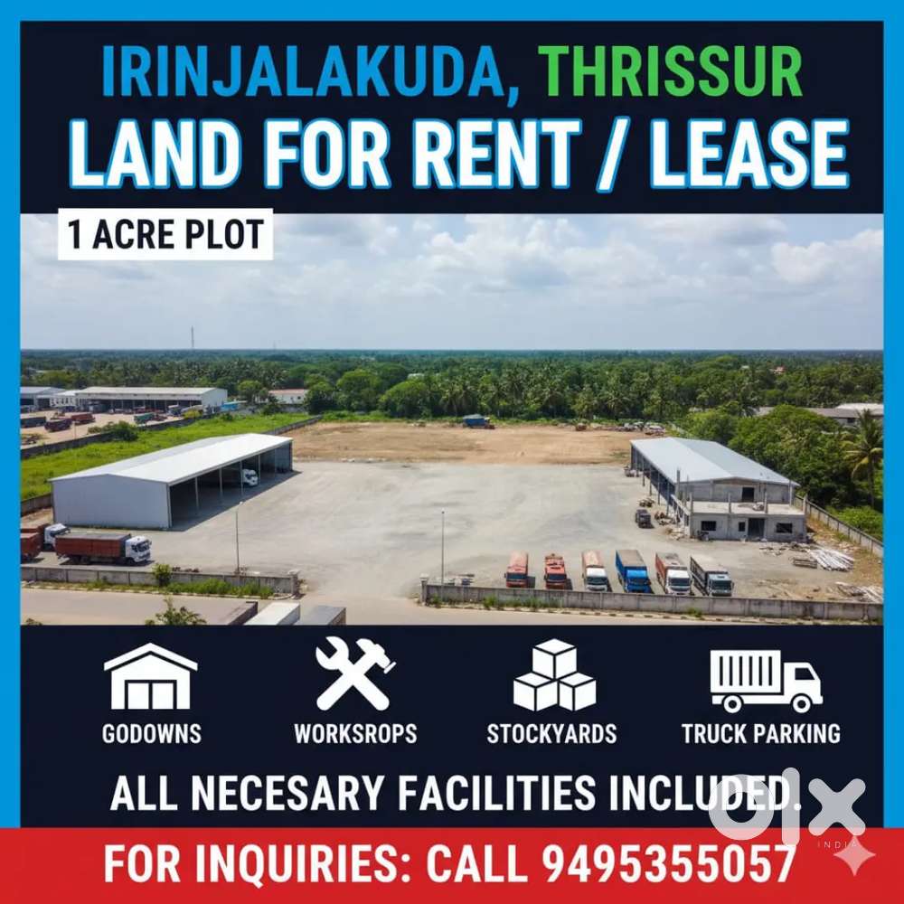 Land available for rent suitable for gowdwn workshop etc