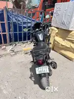 Bike is in good condition with luggage carrier and crashgaurd