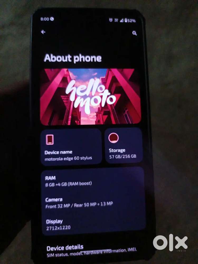 Motorola  edge 60 stylus
