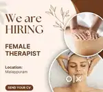 Female only wanted spa body massage therapist vacancy contact of ur in