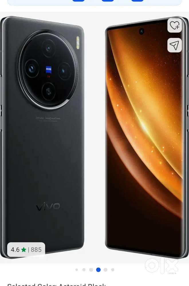 Vivo x100 professional photography 12+12+256
