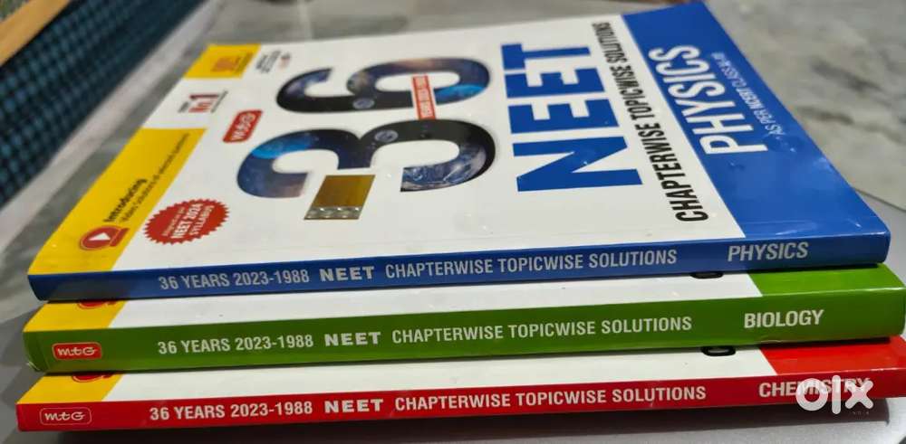 36 Years NEET PYQs (3 books)- 2024 edition