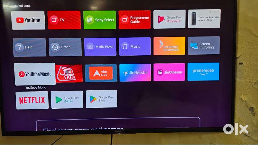 New Condition Sony Bravia 43 Inch LED Full HD TV (KDL-43W800F)