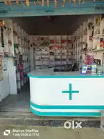 Urgent sale of Medical store with furniture.All furniture is new