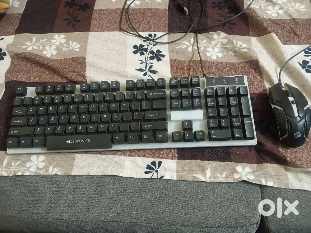 Wired keyboard & mouse