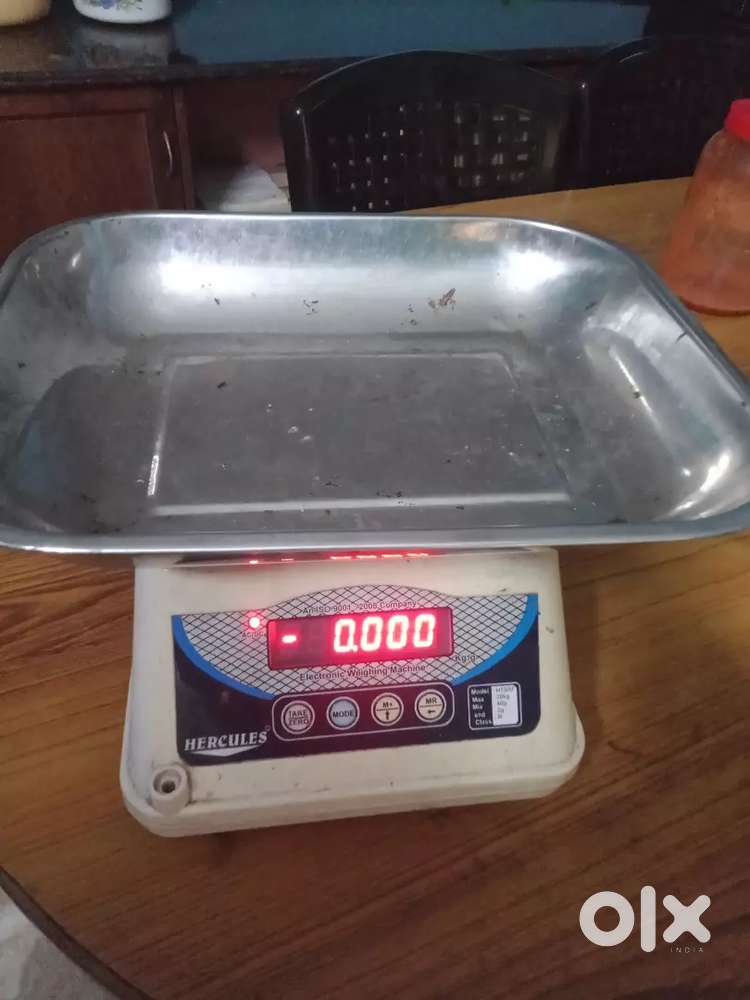 Selling for weighing machine