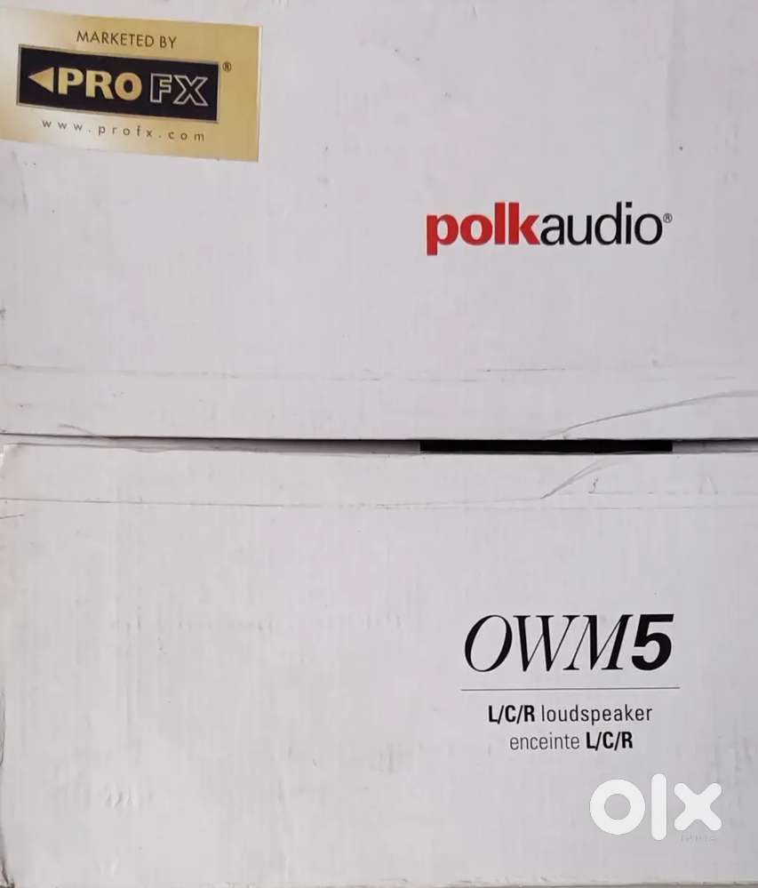 Polk Audio OWM-5 with OEM Box Packing and Accessories.
