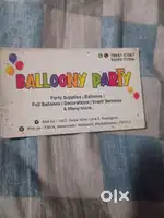 Need a male staff for a party shop