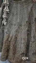 Stitched lehanga