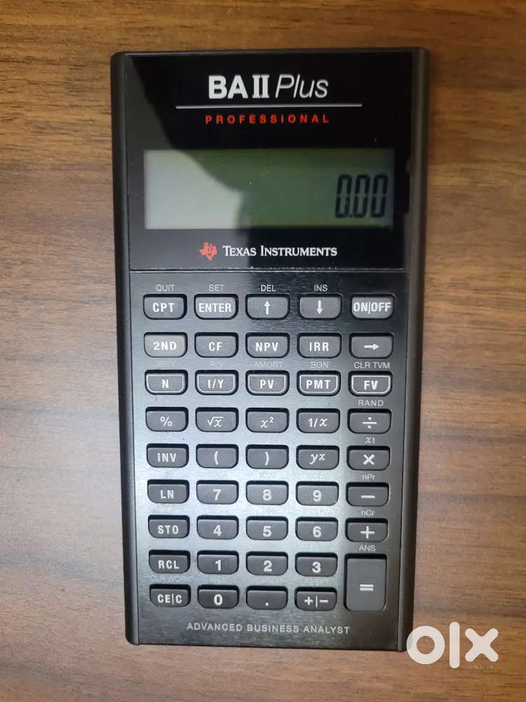 BA 2 plus Professional Calculator