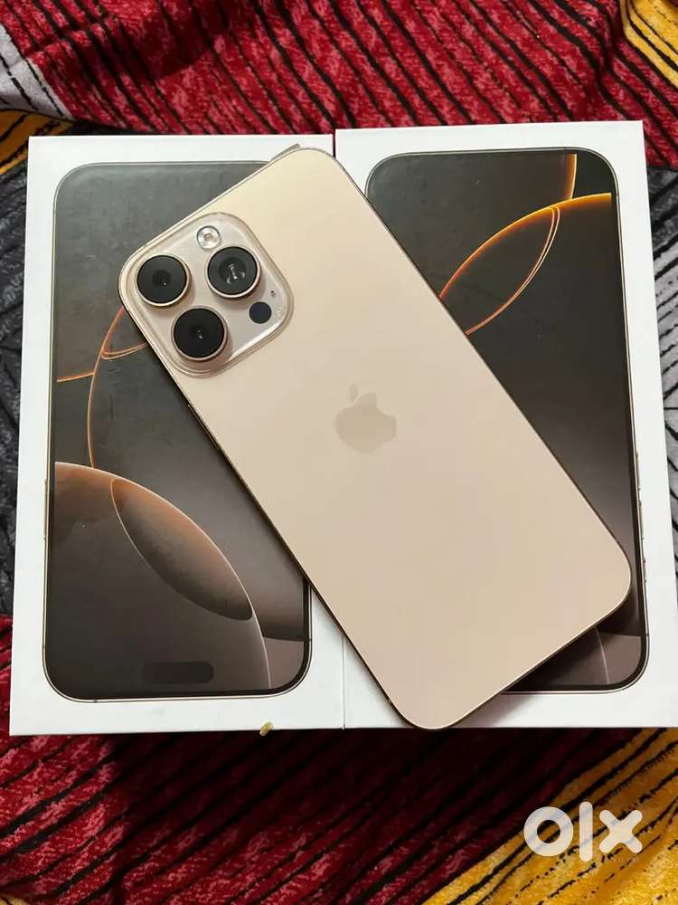 Brand new I phone 16 pro max with warranty