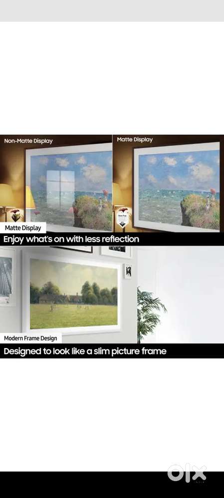 Samsung The Frame QLED 50 inch TV - new seal packed.