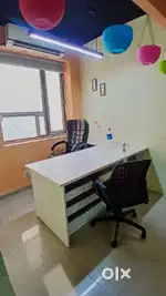 Fully Furnished Office Space For Rent In Noida. 1Cabin+Waiting Area