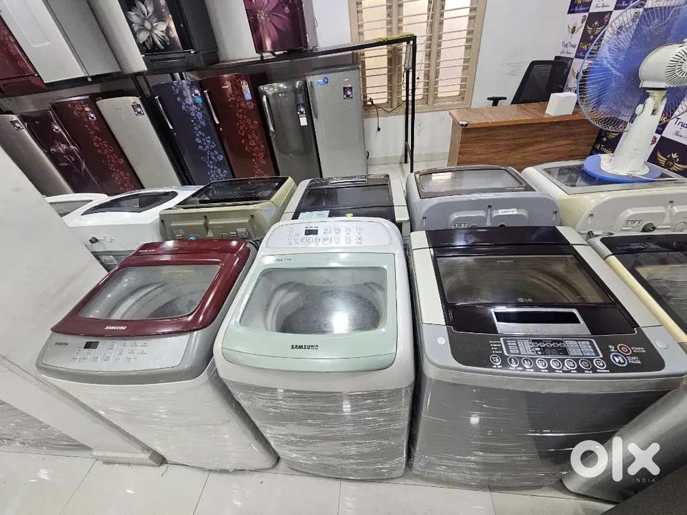 100% Certified and ready to use washing machines