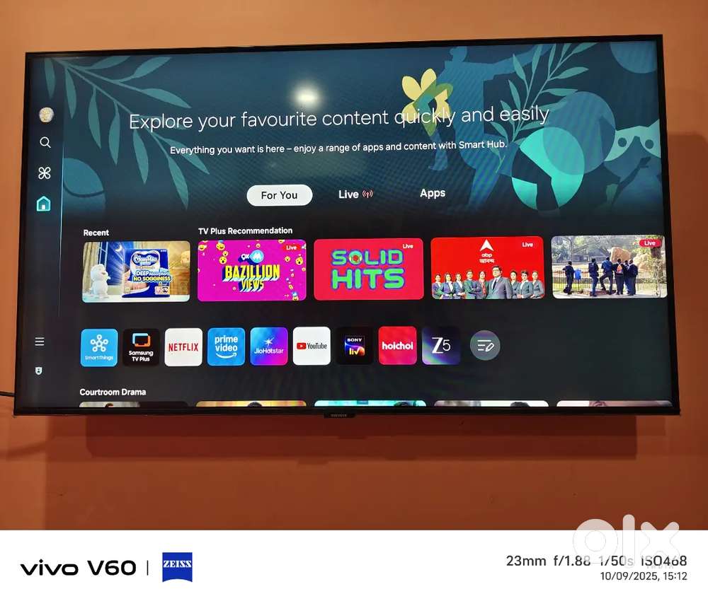Samsung 43 inch 4K ultra HD