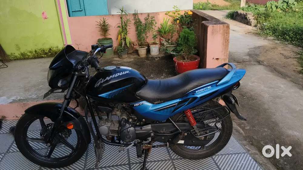 Single hand Hero Glamour 125cc bs4.top engine condition .