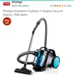 Prestige CleanHome Typhoon 11 Bagless Vacuum Cleaner, 1600 Wattsb