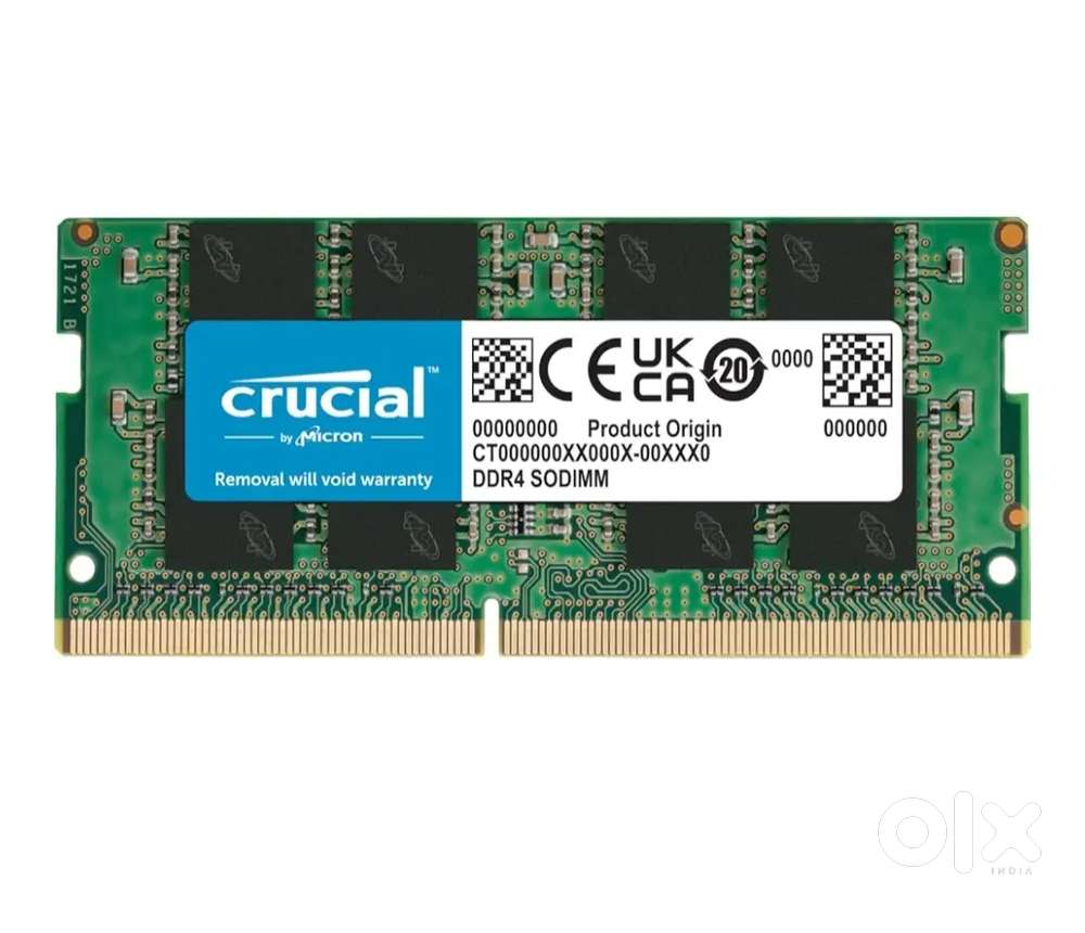 Crucial Basics 16GB (8GBx2)  DDR4  3200MHz  Laptop
RAM