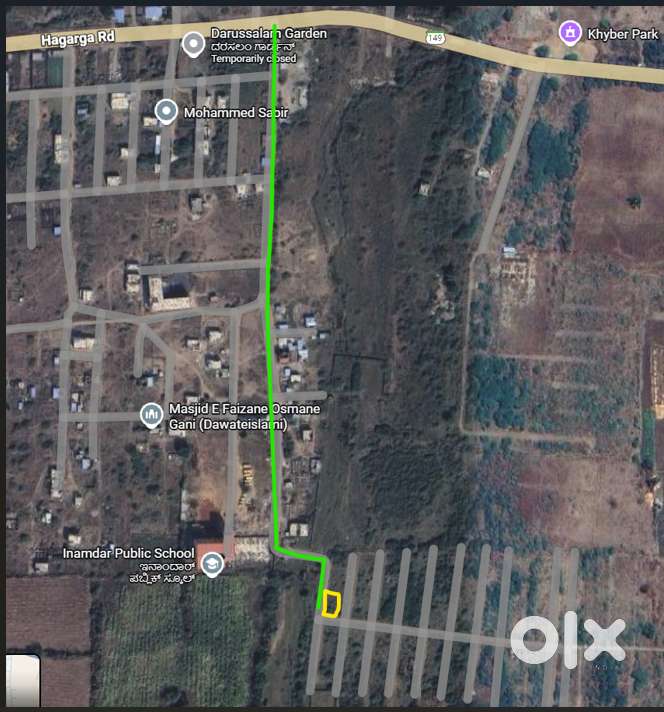 Corner Plot for Sale – Prime Corner Plot Near Inamdar Public School