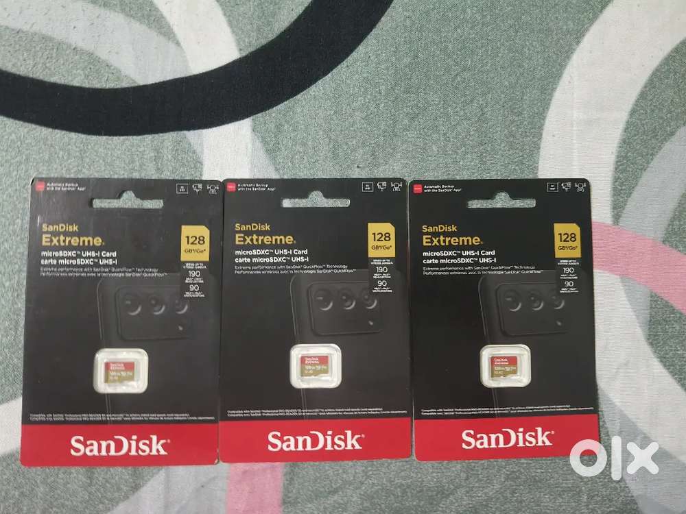 Sandisk Extreme 128GB sd card